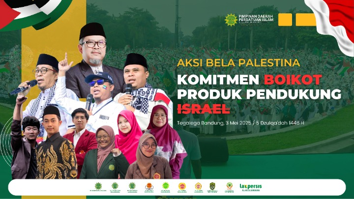 Aksi Bela Palestina, Persatuan Islam Kabupaten Kebumen Mengajak Turun Aksi